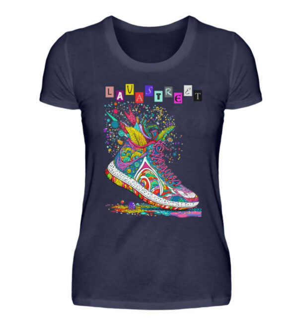 Crazy Sneaker - Damen Premiumshirt-198