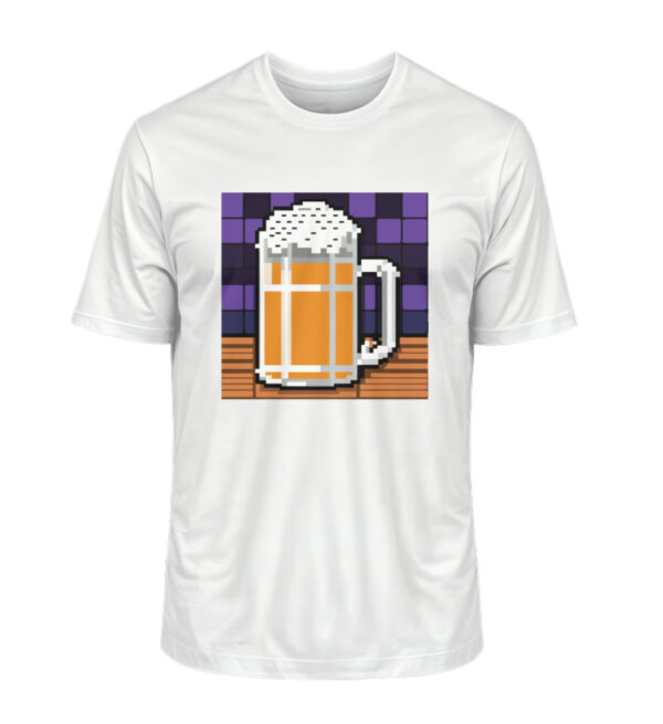 Pixel Bier - Herren Premium Organic Shirt 2.0 ST/ST-3