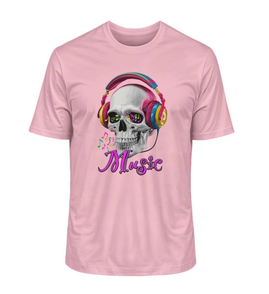 Music Skull - Herren Premium Organic Shirt 2.0 ST/ST-6883