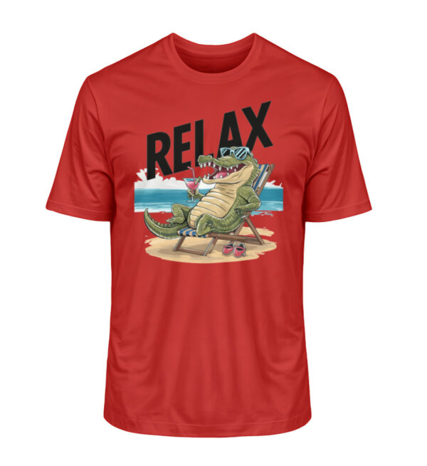 Relax Croco - Herren Premium Organic Shirt 2.0 ST/ST-4